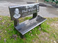 Laser Etched Memorial Bench or Garden Benches