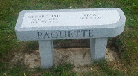 Custom Made Granite Bench